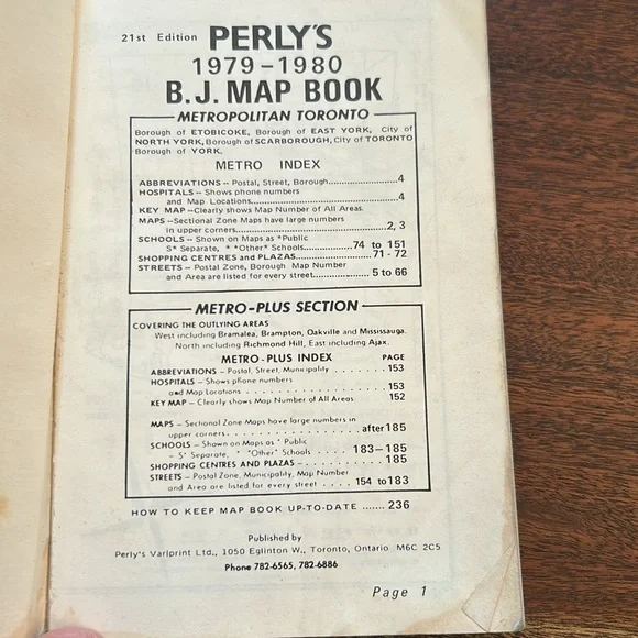 Percy's Map Book 1979-1980 - Picture 4 of 8